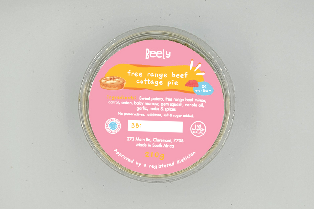 Beef cottage pie 210g - Toddlers