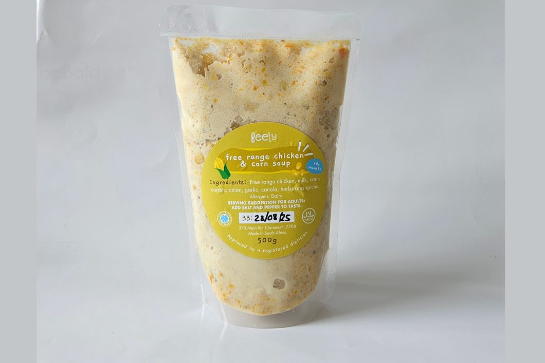 Chicken and Corn Soup 500g - 10 months+