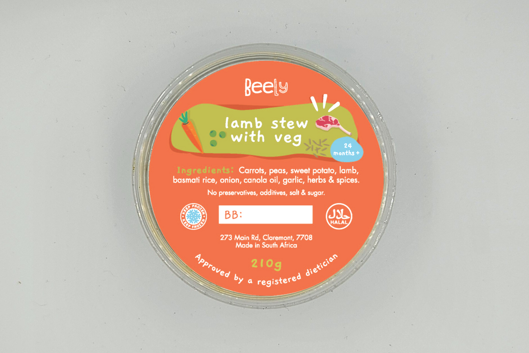 Lamb & veg stew 210g - Toddlers